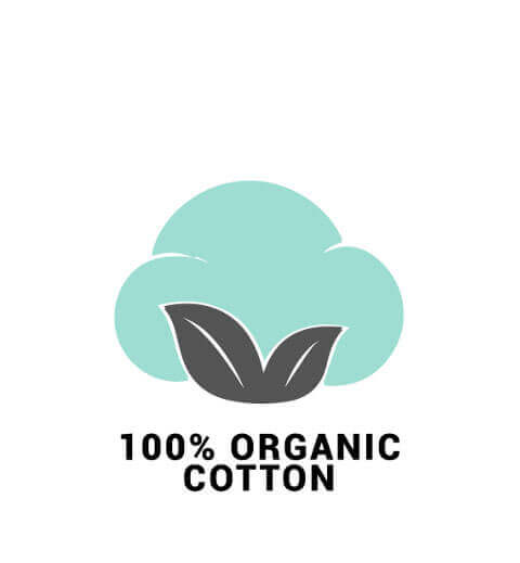 100% organic cotton
