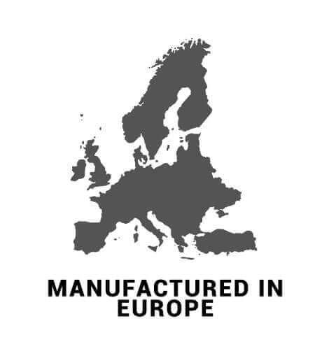 Manufactured in Europe