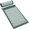 acupressure mat with pillow green