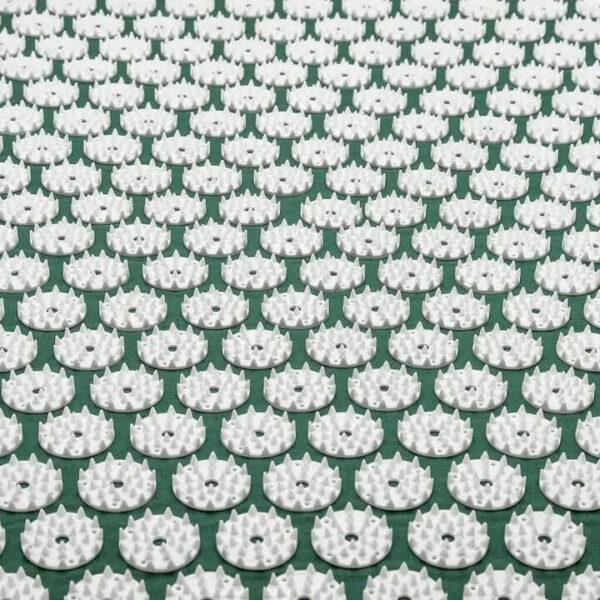 acupressure mat with pillow green