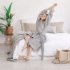 Weighted Robe grey