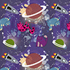 Space Cats (Cotton)
